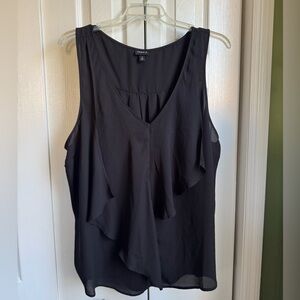 Torrid Black Flowy Sleeveless Blouse Women’s 3XL (Torrid size 3)